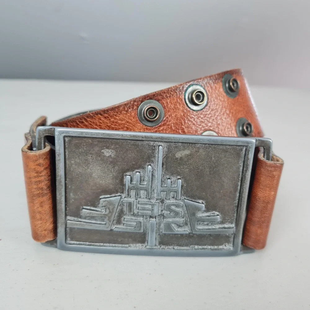 Diesel | Accessories | Vintage Diesel Belt Mens 38 Brown  display picture 1